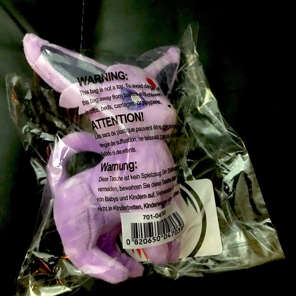 Pokemon Espeon 9 inch Collectable Plush Toy